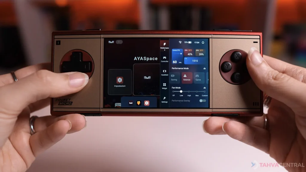 AYANEO Retro Pocket Micro Classic UI