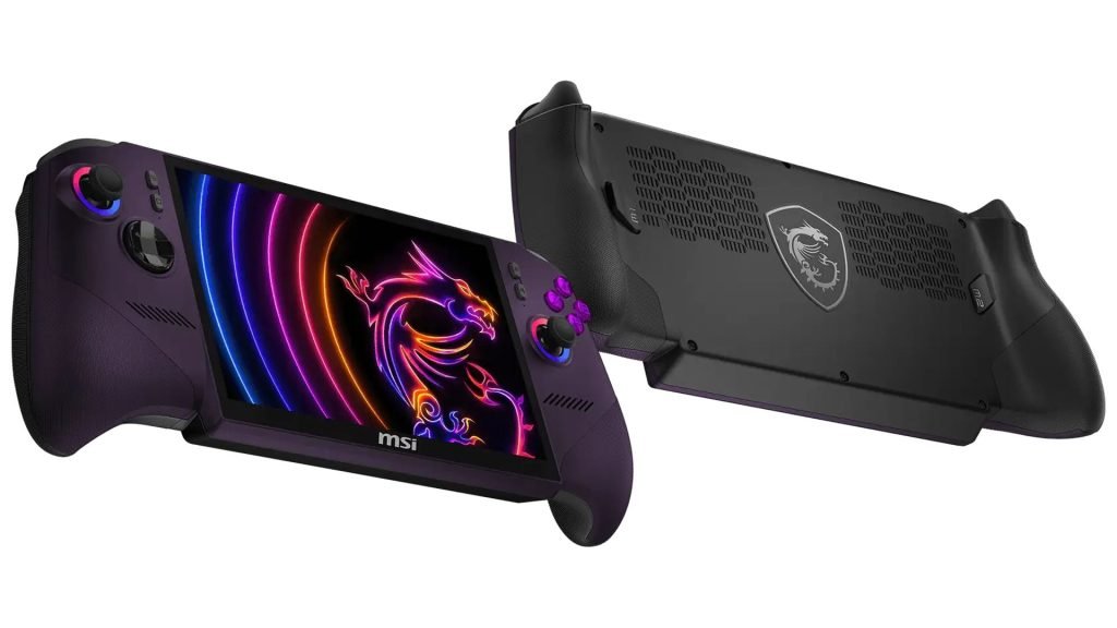 La nuova MSI Claw 8 EX AI+.